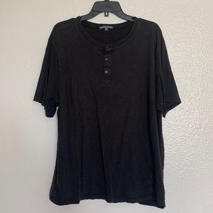 Threads 4 Thought Black Henley